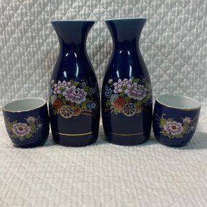 4Pc. Japanese Sake set